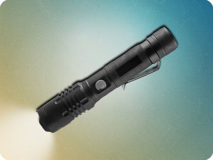 Polnilna LED svetilka 10W, 1000lm, IP54, 2000mAh