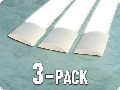 LED PRIZMATIČNI PANEL 40W, 120CM, 4800LM, MENJAVA BARV 3000/4000/6000K/3-PACK!