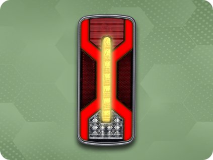 LED ZADNJA LUČ X-SPIDER, R10, R148, R150, IP67, [L2429]