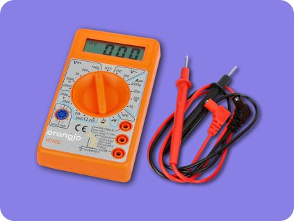 VEČFUNKCIONALNI DIGITALNI MERILNI INSTRUMENT Z ZVOČKOM, NAPAJAN Z BATERIJO 9V [VC502]
