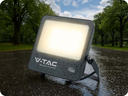 LED reflektor 100W, 11480lm, CREE CHIP, črn