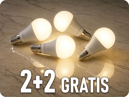 LED žarnica E14 8,5 W, 1000 lm, G45, 2+2 gratis!