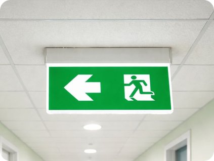 Zasilna svetilka 2W, 140lm, nadometna, CREE CHIP, 6000K