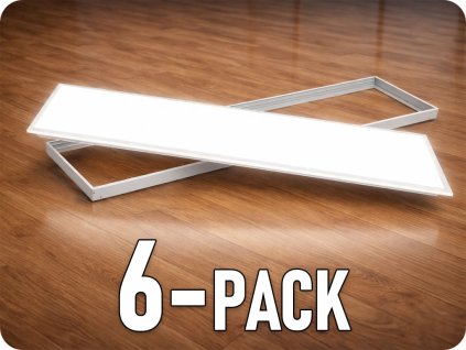 LED ploča za kasetirani strop 40W, 120x30cm, + pokrov za pritrditev/6-PACK!