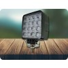 Delovna svetilka LED Epistar, kvadratna, 48W, 3071 lm, 12/24V, IP67 [L0081]