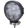 Delovna luč LED Epistar, okrogla, 18W (1100lm), 12/24V,6500K,IP67 [L2205]