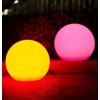 LED RGB svetilka BALL 1,5W (54lm), IP54, plastična, polnilna