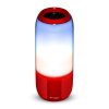 Zvočnik Bluetooth s svetlobo RGB+W LED, rdeč