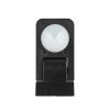 INFRARED MOTION SENSOR FOR WALL, 360°, IP65, črna