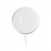 Brezžični polnilec 5A, hitro polnjenje, bel