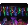 LED Rain, 3m, 144LED, 24x veja, dolžina veje 60cm, 8 funkcij, z adapterjem, IP44, RGBY [X08144322]