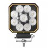 LED delovna luč 20W, 1133lm, kvadratna, 9xLED, 12V/24V [L0177]