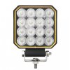 LED delovna luč 25W, 1711lm, kvadratna, 16xLED, 12V/24V [L0178]