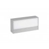 LED stenska svetilka 9W 850LM UP&DOWN siva IP65