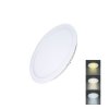 Solight LED vgradni panel 6W, 450 lm, CCT, 3000K/4000K/6000K, okrogel [WD146]