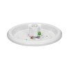 LED stropna svetilka ZONDA s senzorjem 16W, 1100lm, okrogla, 4000K [AD-PL-6076WLPMR4]