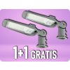 150W LED javna razsvetljava z nastavljivim adapterjem, 15000lm, 100lm/W, 75°, IP65, IK08, 6kV, 4000K, 1+1 gratis! [201088]