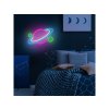 Forever light Neon LED dekoracija PLANET z zatemnitvijo, večbarvna, USB [RTV100447]