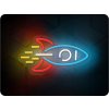 Neolia Neon LED dekoracija RAKETA z zatemnitvijo, večbarvna, USB [RTV100474]