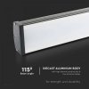 LED linearna Highbay 100W, 8700lm, črna, 1+1 gratis!