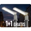 LED linija LED javna razsvetljava FLAMINGO z adapterjem, 30W, 3000lm, IP65, 4000K, siva, 1+1 gratis! [203785]