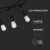 LED verižna svetilka + 10 x E27 LED žarnice/SUPERPACK!
