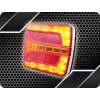 LED ZADNJA LUČ 5 FUNKCIJ, 12/24 V, VIJAČNA MONTAŽA, BAJONETNI PRIKLJUČEK, LEVO, DESNO