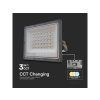 LED REFLEKTOR 100W, 8150lm, IP65, CCT, MENJAVA BARVE 3000K/4000K/6500K, SIV