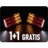 Zadnja LED luč 12/24V, 4 funkcije, 1+1 gratis! [L2501]