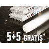 LED cev T8 18W, 1850lm, G13, Nano plastika, 120cm, 5+5 gratis!
