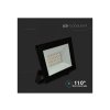 LED reflektor 20W, 1510lm, IP65, 110°, črn