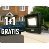 LED reflektor s PIR senzorjem 30W, 2340lm, črn, 1+1 gratis!