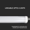 ✾ LED vodotesna svetilka 48W, 5760lm (120lm/W), IP65, 150cm, 1+2 gratis!