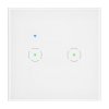 Pametno stikalo belo (2 kanala) 10A Tuya Smart [OR-SH-17201/W]