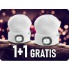 KAPA Z POLNILNO LED LUČKO 1W, 250MAH, 6500K, BELA, 1+1 gratis! [EC20590]