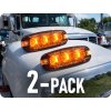 LED opozorilna luč 3xLED, tanka, 12/24V/2-PACK! [LW0036-2]