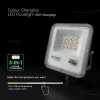 LED reflektor 10W, 730lm, CCT sprememba barve 3000K/4000K/6500K, CREE CHIP, črn