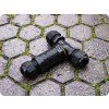 Vodoodporen tulec za priključne kable Ø8-12mm², črn, IP68