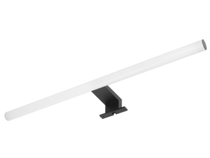 Lampa łazienkowa LED ORNO nad lustro, 9W, 810lm, 60cm, czarny uchwyt, 4 opcje montażu, IP44 [AD-OM-6122L4/B]