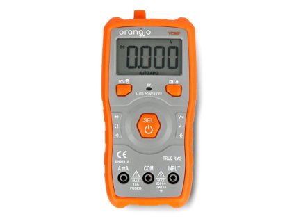 AUTOMATYCZNE WIELOFUNKCYJNE URZĄDZENIE POMIAROWE CYFROWE, ZASILANIE 2X AAA [VC507]