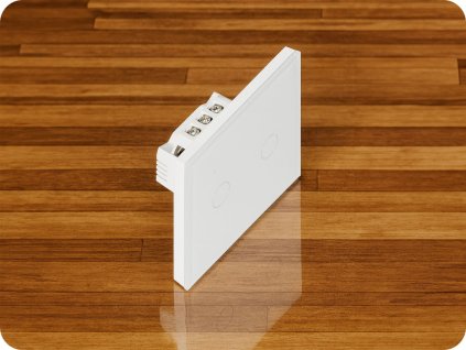 Smart wyłącznik biały (2 kanały) 10A Tuya Smart [OR-SH-17201/W]