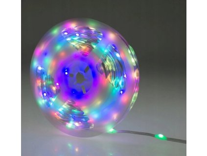 Smart LED łańcuch dekoracyjny 5 m, 5 W, RGB, IP65 [ML61623]
