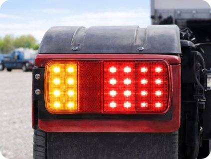 Światło tylne LED 12/24V, 4 funkcje [L2505]