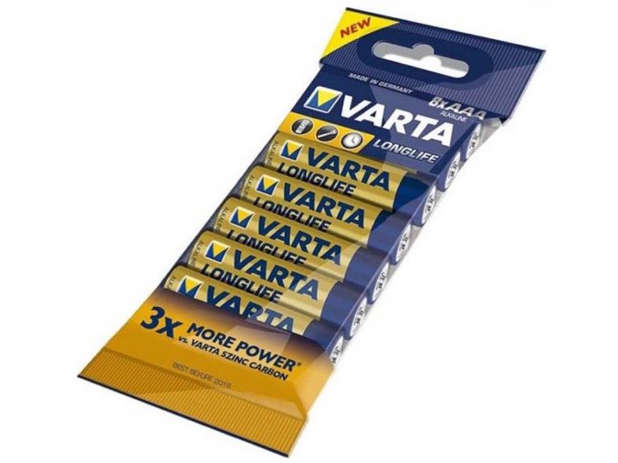 Varta AAA LR03 / 8sztuk Longlife extra Folia