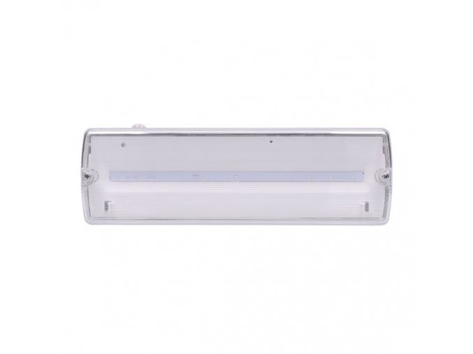 Oświetlenie awaryjne Solight LED 3.2W, 175lm, IP65, przycisk testowy [WO526]