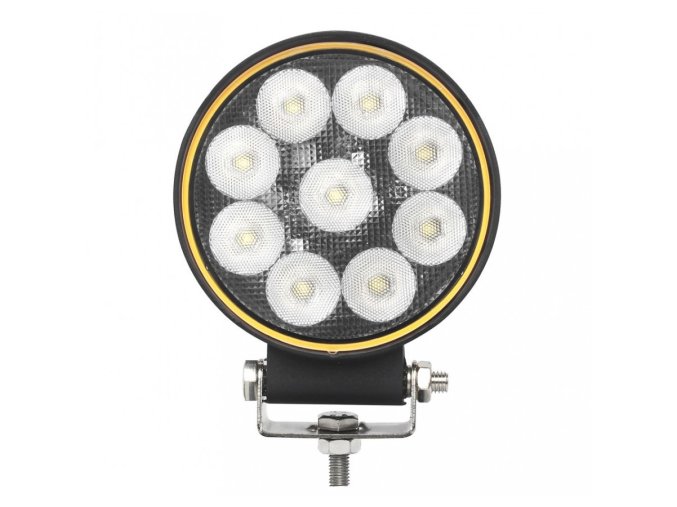 Lampa robocza LED 20W, 1133lm, okrągła, 9xLED, 12V/24V (L0176)