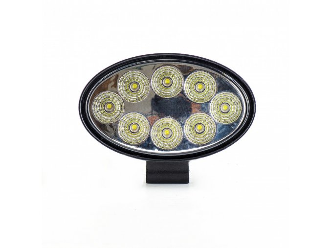 Lampa robocza LED eliptyczna 24W, 1920lm, 8xLED, 12V/24V, IP67