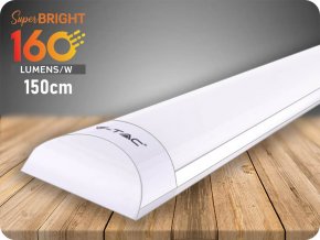 Pryzmatyczna lampa LED o wysokim świetle, 38W, 6080 lm (160 lm/W), 150 cm