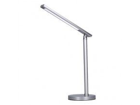 Lampa stołowa LED Solight, 7W, 400lm, ściemnialna, zmiana chromatyczności, kolor srebrny (WO53-S)