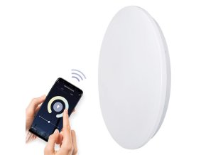 Lampa sufitowa Solight LED SMART WIFI, 28 W, 1960 lm, 3000-6000K, okrągła, Ø38cm (WO770)